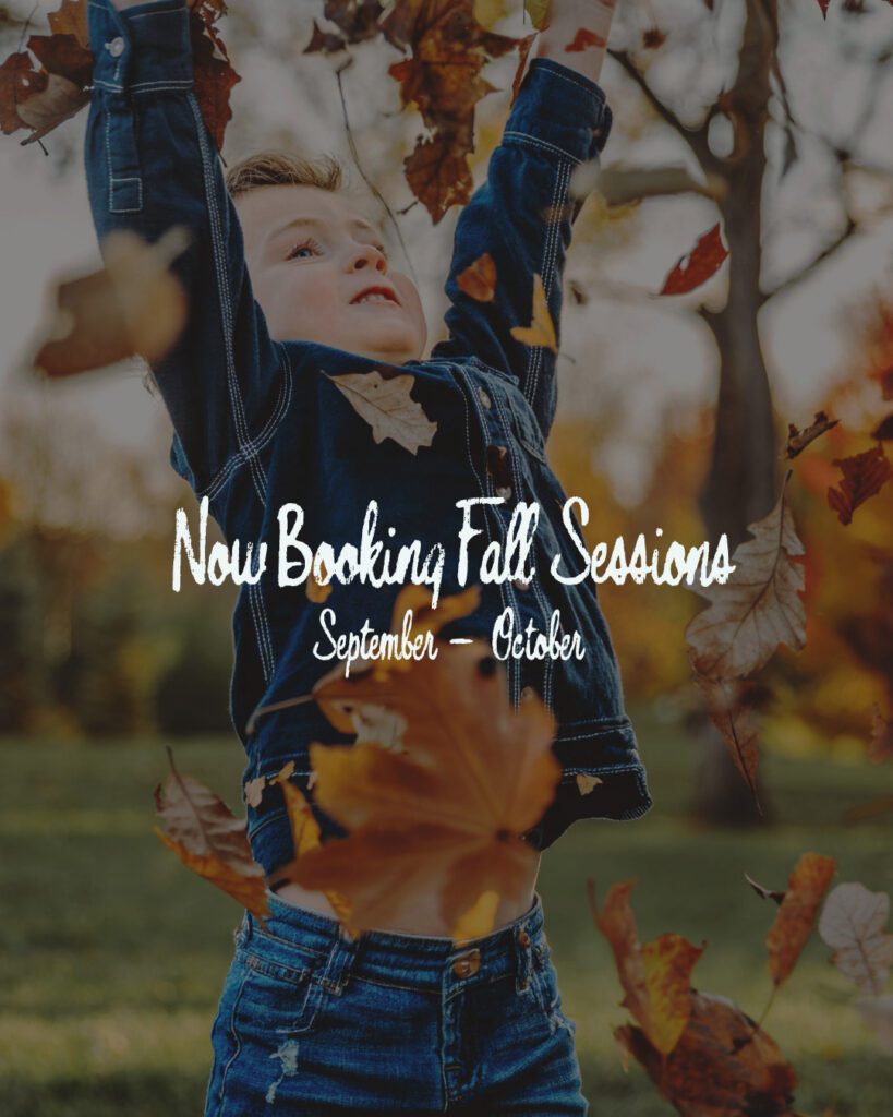5 mistakes when booking fall family photos in Michigan